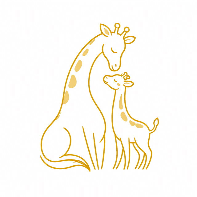 Logo Le reflet de la girafe